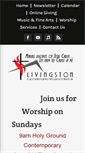 Mobile Screenshot of livingstonfumc.org